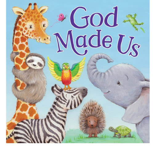 God Made Us - Inspirational Christian Board Book for Kids | Faith-Based Story Celebrating Individuality & God’s Love | Perfect Gift for Toddlers (Tender Moments)