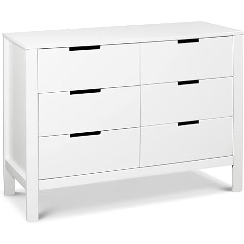 Carter's by DaVinci Colby 6-Drawer Dresser in White