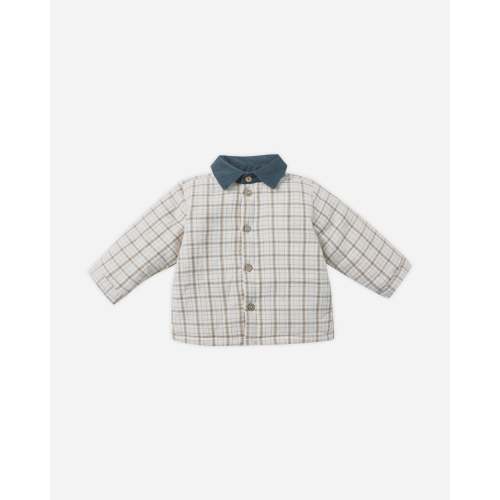 Ford Jacket || Blue Plaid – Quincy Mae