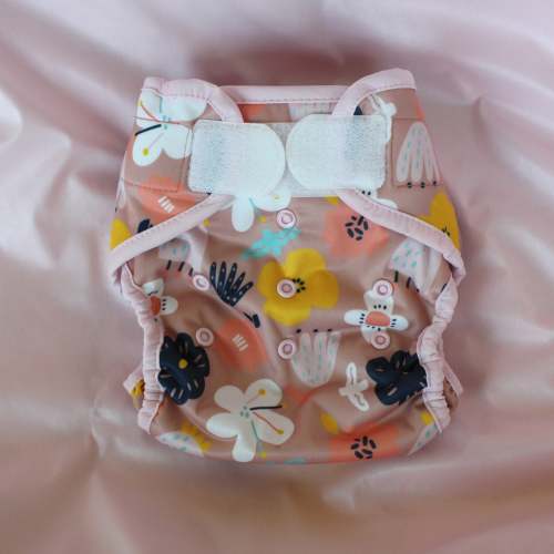Thirsties Natural One Size Pocket Diaper - Hook and Loop