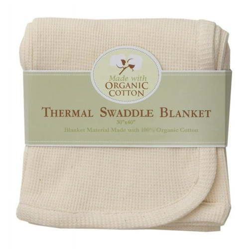 TL Care Natural Organic Cotton Thermal Swaddle Blanket