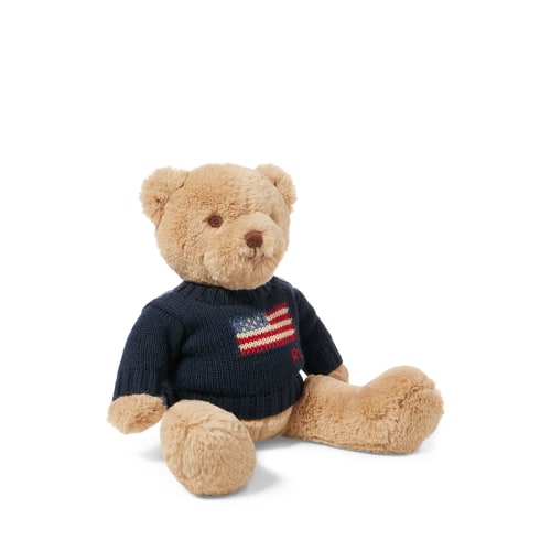 Ralph Lauren Small Flag-Sweater Polo Bear