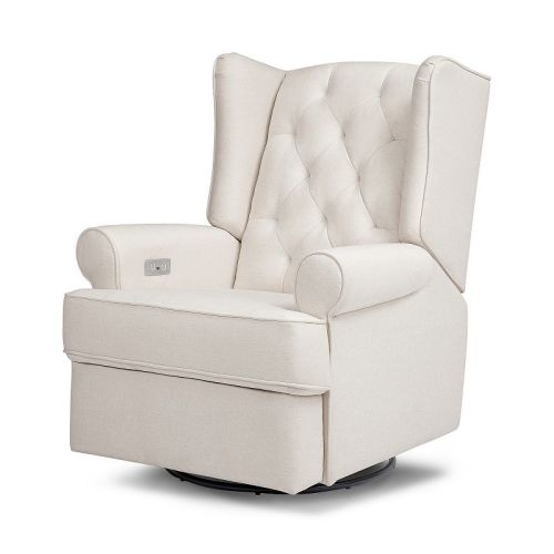 Namesake Harbour Quilted Electronic Recliner & Swivel Glider