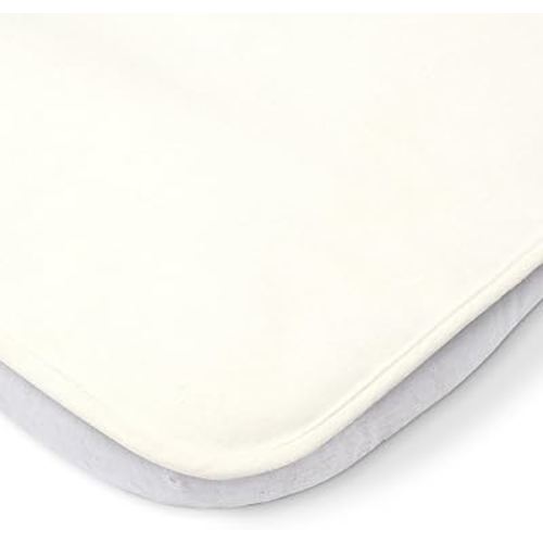 Tutti Bambini 100% Waterproof Bassinet Mattress Protector - Premium 100% Cotton Bassinet Mattress Pad Cover, Soft & Breathable, Machine Washable, Compatible with CoZee® Bassinets (31.8 x 20 in)