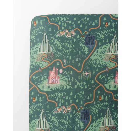 Emerald City Bamboo Crib Sheet