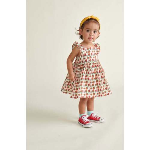 Baby Sundress Perry, Strawberry Print - Question Everything | Maisonette