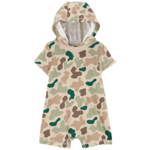 Baby Camo Print Romper