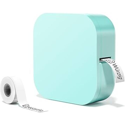 Odaro Q30 Label Maker Machine with Tape, Inkless Thermal Label Printer Mini, Portable Bluetooth Handheld Labeler for Small Business, Home, School, Office Organization (Green)