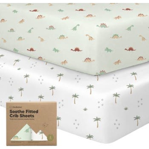 Soothe Fitted Crib Sheet