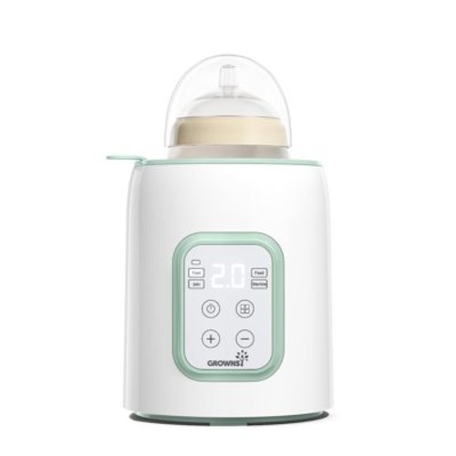 Bottle Warmer 8 in 1 with Timer for Breastmilk or Formula, Accurate Temperature Control, Fits for All Bottles Green