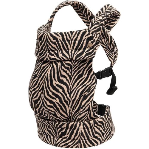 Ergonomic Baby Carrier | Soft and Comfortable Fabric for Lasting Comfort | Adjustable Backpack Design for 7-35 lbs | Stylish Zebra Pattern