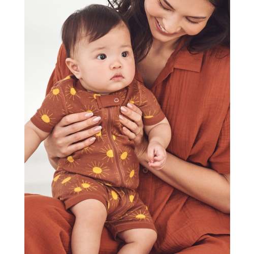 Baby 2-Way Zip Shortie Sleeper | Hanna Andersson