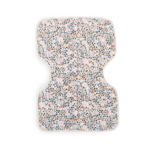 Cotton Muslin Burp Cloth - Pressed Petals