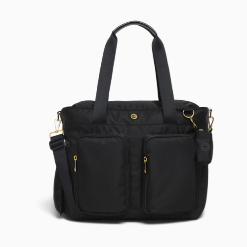 Evening Carryall Tote Diaper Bag - Black