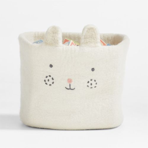 Cat Felt Shelf Storage Bin
