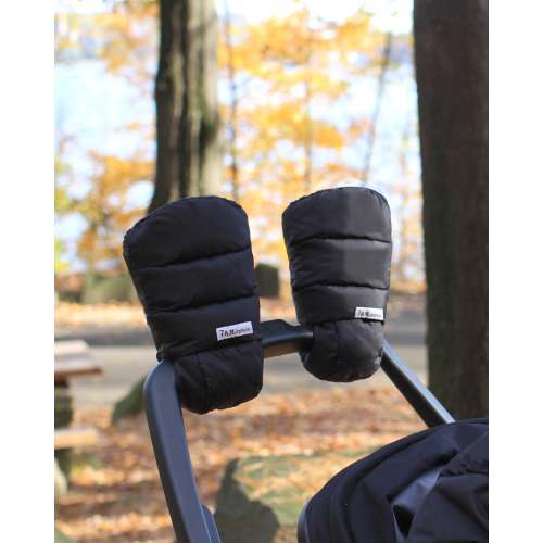 7AM Warmmuffs - Black Plush