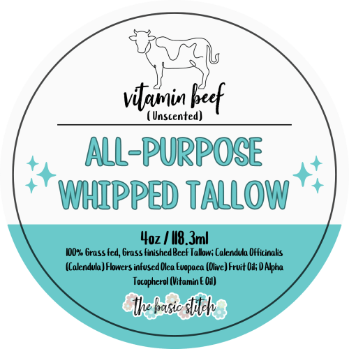 All-Purpose Whipped Tallow Balm