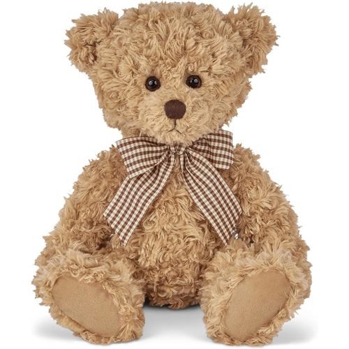 Bearington Collection Theodore The Brown Teddy Bear Plush, 17 Inch Bear Stuffed Animal