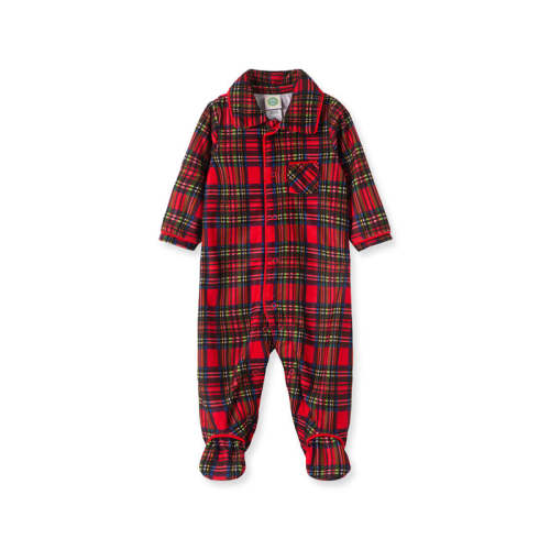 Little Me Holiday Plaid Footies - Boy — buybuy BABY