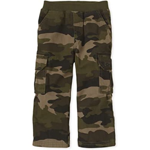The Children's Place Baby Toddler Boys' Pull on Cargo Pants