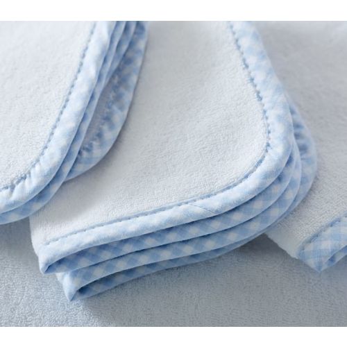 Gingham Washcloths - Set of 3