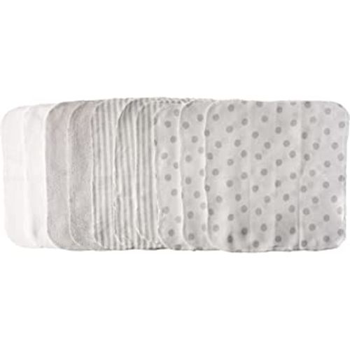 Just Born Boys and Girls Newborn Infant Baby Toddler Soft Bath Baby Washcloth Multi Pack