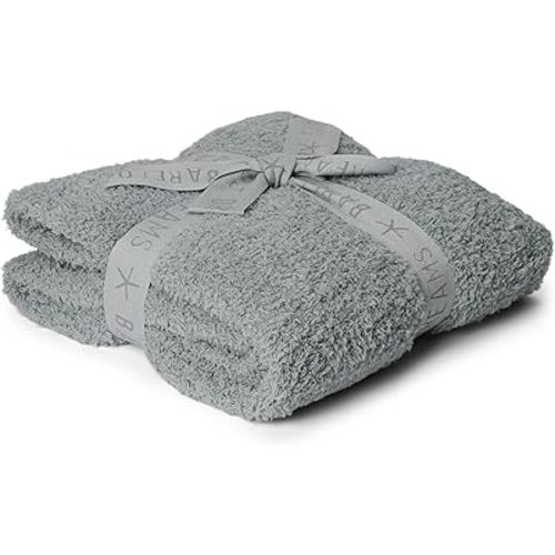 Barefoot Dreams, Unisex, CozyChic® Stroller Blanket, Moonbeam, Baby