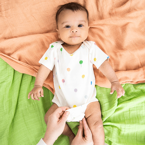 balloon dream organic cotton magnetic bodysuit – Magnetic Me