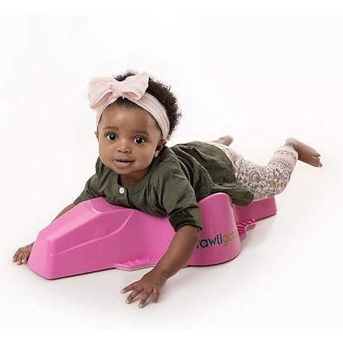 Tummy Time Mobility Toy for Infants 4-12 Months (Pink)