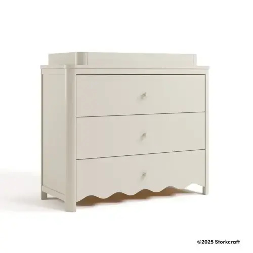 Storkcraft® Casablanca™ 3 Drawer Chest with Removable Changing Table Topper