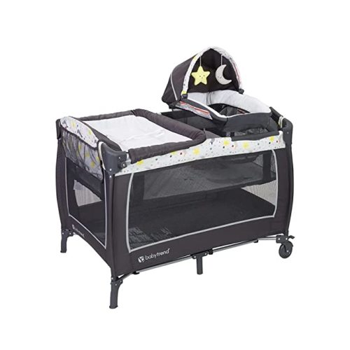 Baby Trend Lil' Snooze Deluxe II Nursery Center, Twinkle Twinkle Little Moon - Twinkle Twinkle Moon