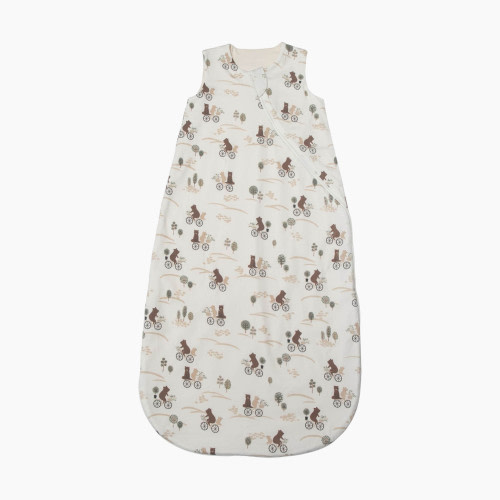 Loulou Lollipop Tencel Sleep Bag 1.0 Tog - Bears On Bikes, 0-6 M