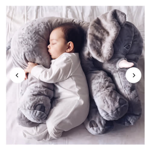 Elephant Cuddle Pillow