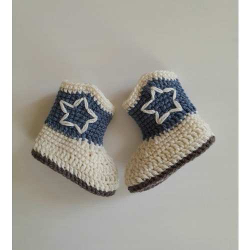 newborn baby cowboy boots Handmade baby booties Baby shower gift Baby boy and girl cowboy boots Cowboy baby photo prop Western baby costume