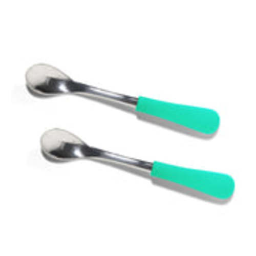 Avanchy | Stainless Steel Infant Spoons - BLW Baby Self Feeding Spoon