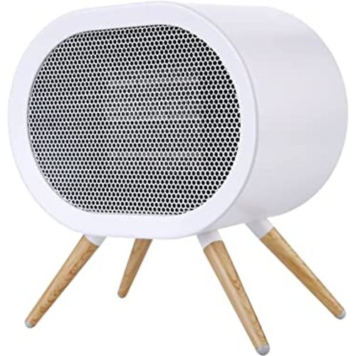 F.EASY.D Space Heater, 1000W Small Space Heaters for Indoor Use, Valentines Gifts PTC Fast Heating Ceramic Heater, Cute Portable Space Heater for Office, Home, Bedroom, Bathroom, Desk