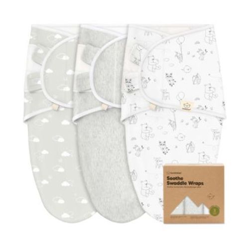 3pk Soothe Baby Swaddle, Organic Baby Swaddle Sleep Sacks, Newborn, Infant Swaddle Sack