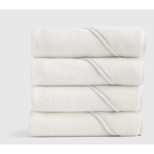 Organic Turkish Cotton Baby Hooded Towel Set 4-Pack