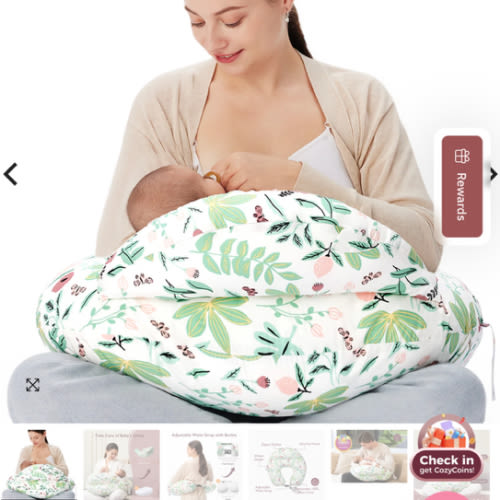 Momcozy Adjustable Nursing Pillow