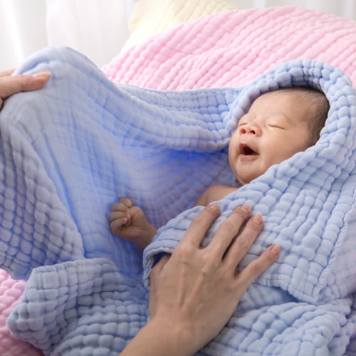 9-Layer Small Muslin Bath Towel