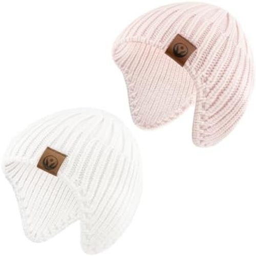 Baby Winter Hat Kids Knit Beanie with Ears Girls Warm Hats for Boy Toddler Beanies Earflap Girl Infant Hat