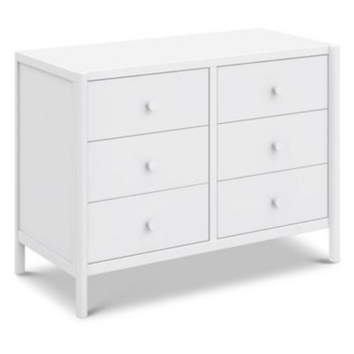 daVinci Birdie 6-Drawer Dresser - White