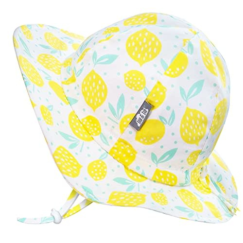 JAN & JUL Original Grow-with-Me Adjustable Cotton Sun-Hats 50+ UPF (Baby, Toddler, Kid)