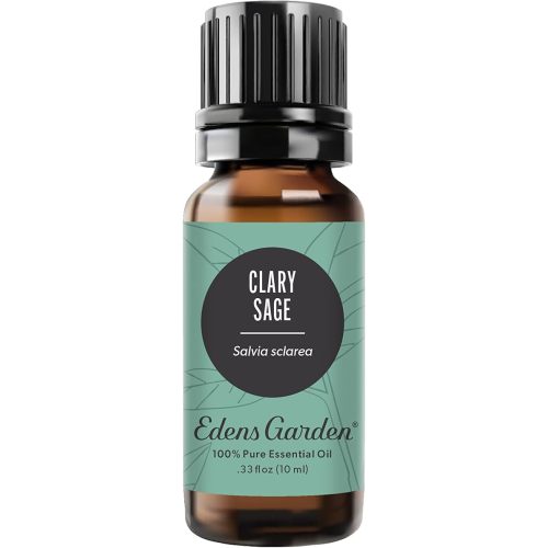 Edens Garden Clary Sage Essential Oil- 100% Pure Premium Grade, Undiluted, Natural, Therapeutic, Aromatherapy, The Best for Diffuser, Skin, Humidifiers, Kid Safe 10 ml (.33 fl oz)