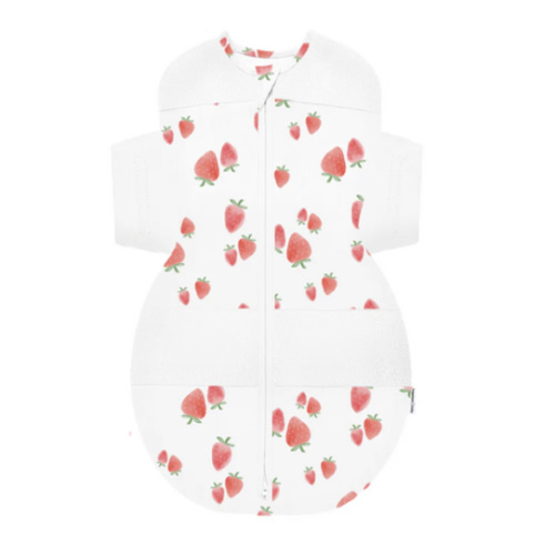 SNOO Sleep Sack – Happiest Baby - Ivory Strawberries - Medium
