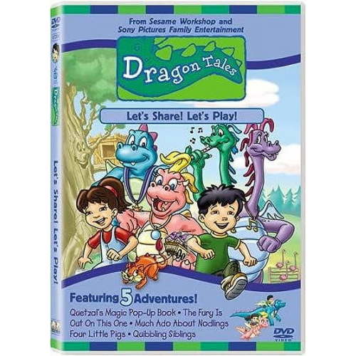 New Dragon Tales - Let's Share!, Let's Play! (DVD)