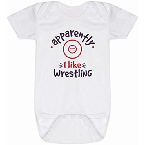 ChalkTalkSPORTS Wrestling Baby & Infant One Piece | Wrestling Theme Bodysuits