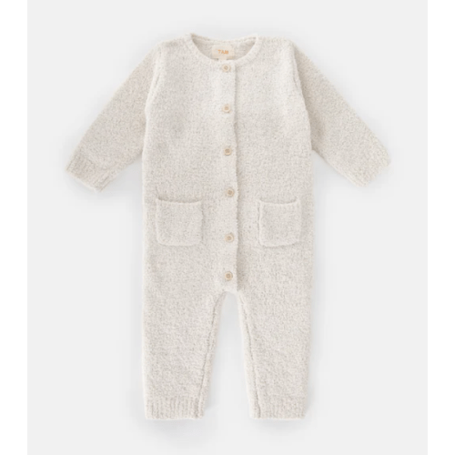 Long Sleeve Jumpsuit - Fuzzy