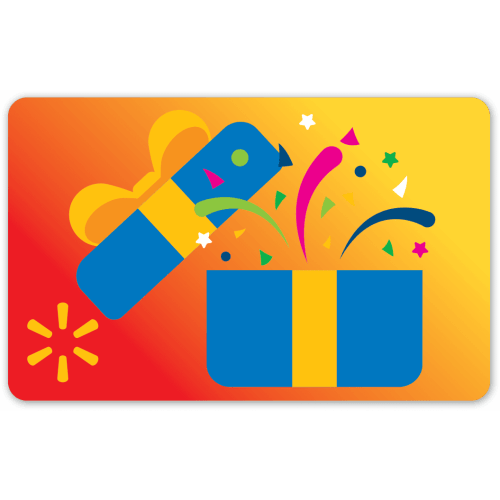 Blue Gift Walmart Gift Card