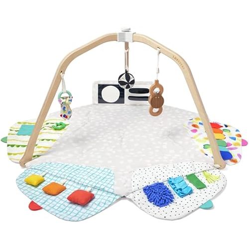 LOVEVERY | The Play Gym | Award Winning For Baby , Stage-Based Developmental Activity Gym & Play Mat for Baby to Toddler